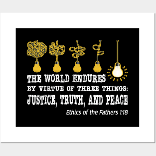 Justice, Truth, and Peace Posters and Art